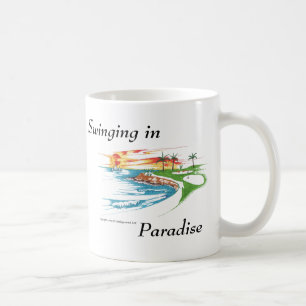 Golfer's paradijs koffiemok