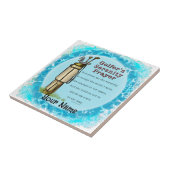 Golfers Prayer Tegeltje (Zijkant)