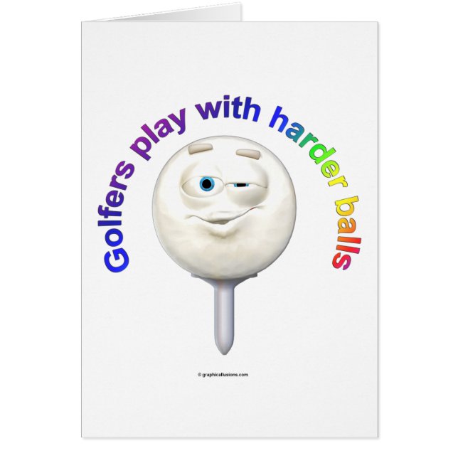 Golfers spel met Harder Balls (Voorkant)