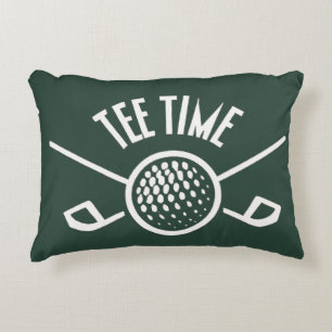 Golfers T-shirt Tijd Accent Kussen