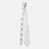 Golfer's Theme Mans Necktie Stropdas (Achterkant)