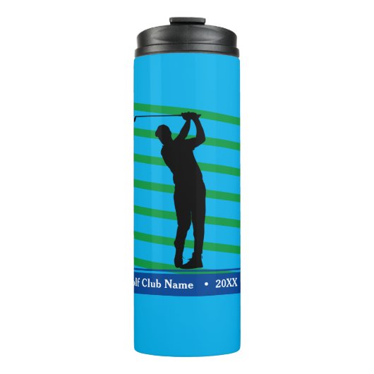 Golfer's Thermal Water Bottle Thermosbeker (Voorkant)