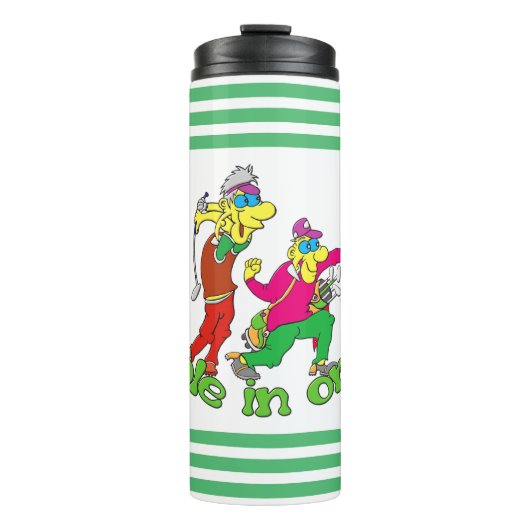 Golfers Thermosbeker (Voorkant)