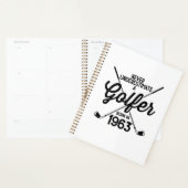 Golfeur de 60 ans Golfing de 1963 de 60e Golfeur (Devant avec enveloppe)