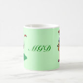 Golfeur de dame de golf avec la tasse de (Centre)