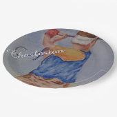 Golffeest Papieren Bordje (Gekanteld)