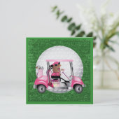 Golffeest - SRF Kaart (Staand voorkant)