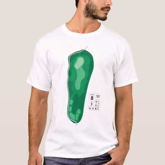 Golfgat #8 t-shirt (Voorkant)