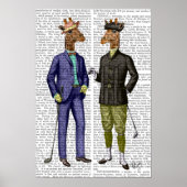 GolfGiraffes Poster (Voorkant)