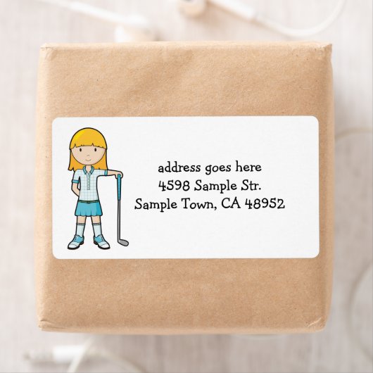 GolfGirl Etiket (Insitu)