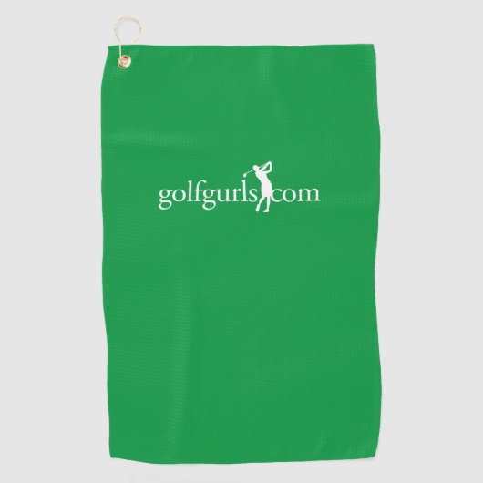 GolfGurls Golf Towel Golfhanddoek (Voorkant)