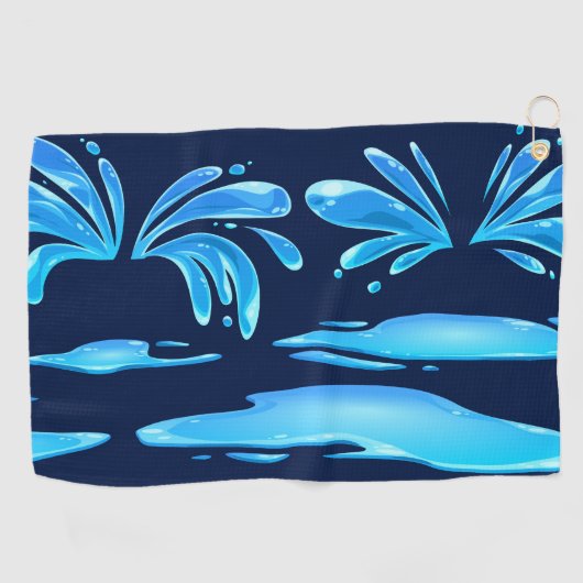 Golfhanddoek (Horizontaal)