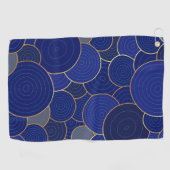 Golfhanddoek - Blauwe schoonheid (Horizontaal)