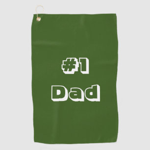 Golfhanddoek Groene Golfhanddoek #1 Papa