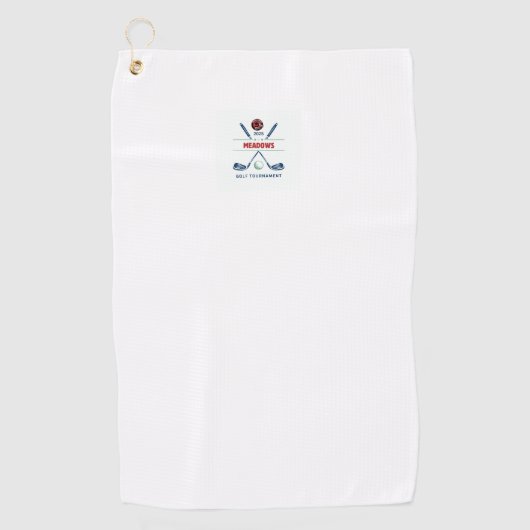 Golfhanddoek - Meadows Golftoernooi 2025 (Voorkant)