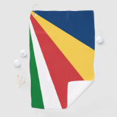 Golfhanddoek met Seychellen kleuren (Insitu)