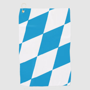 Golfhanddoek met vlag van Beieren, Duitsland