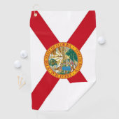 Golfhanddoek met vlag van Florida, Verenigde State (Insitu)