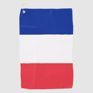 Golfhanddoek met vlag van Frankrijk