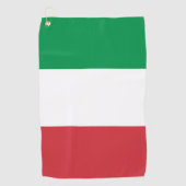 Golfhanddoek met vlag van Italië (Voorkant)
