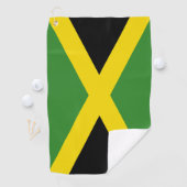 Golfhanddoek met vlag van Jamaica (Insitu)