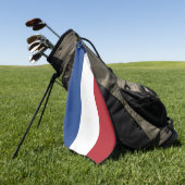 Golfhanddoek met vlag van Nederland (Groen)