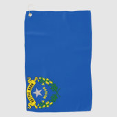 Golfhanddoek met vlag van Nevada (Voorkant)