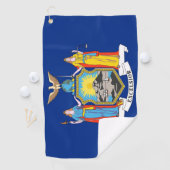 Golfhanddoek met vlag van New York (Insitu)