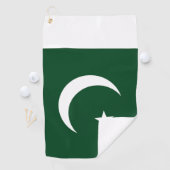 Golfhanddoek met vlag van Pakistan (Insitu)