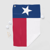 Golfhanddoek met vlag van Texas, Verenigde Staten (Insitu)