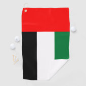 Golfhanddoek met vlag van VAE (Insitu)