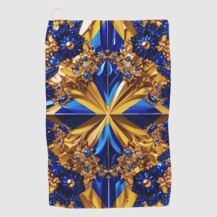 Golfhanddoek met Zweedse kleuren