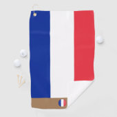 Golfhanddoek, onder Franse vlag Golfhanddoek (Insitu)