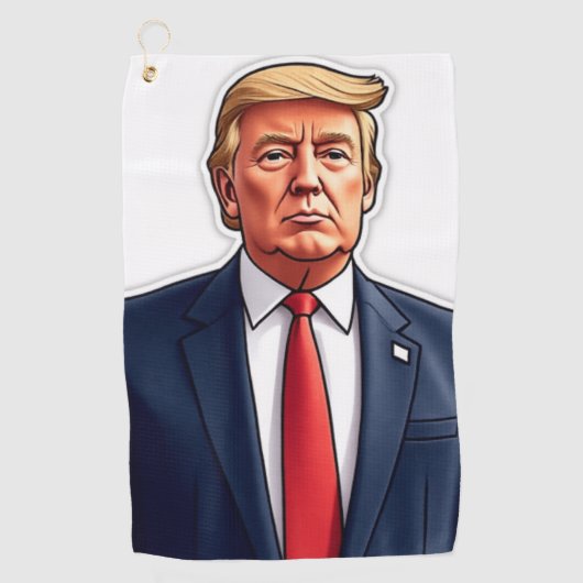 golfhanddoek van Trump (Voorkant)
