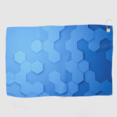 Golfhanddoek - Zwart&Wit (Horizontaal)