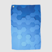 Golfhanddoek - Zwart&Wit (Voorkant)