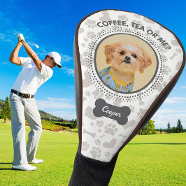  Golfhoofd Hoesje met Huisdierenportret Golfheadcover
