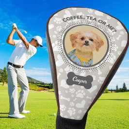  Golfhoofd Hoesje met Huisdierenportret Golfheadcover