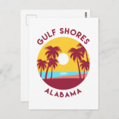 Golfhores, landschap Alabama Briefkaart (Voorkant / Achterkant)