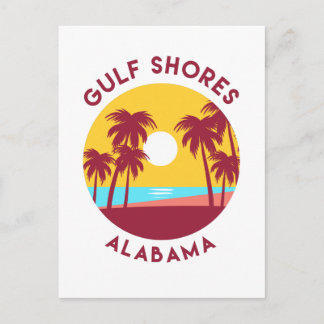 Golfhores, landschap Alabama Briefkaart