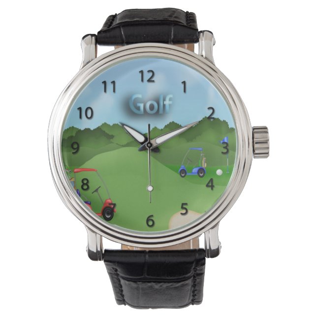 Golfhorloge Horloge (Voorkant)