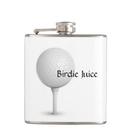 Golfing birdie juice flask heupfles