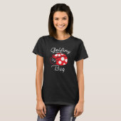 Golfing Bug Funny Ladybug Golf T-shirt (Voorkant volledig)