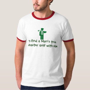 Golfing de raadst-shirt van het golf t-shirt