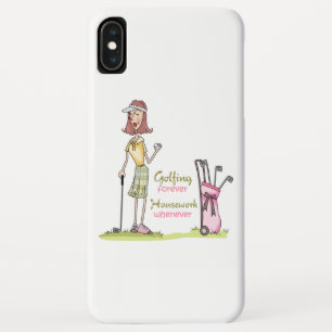 Golfing Forever iPhone XS Max Hoesje