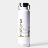 Golfing Forever Waterfles (Voorkant)