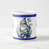 Golfing Gnomes Giant Coffee Mug Extra Grote Beker (Voorkant)