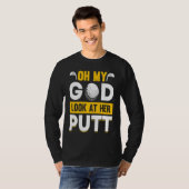 Golfing Golf Player Coach Golfer  7 T-shirt (Voorkant volledig)