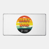 Golfing Golfeur papa meilleur papa par pair (Recto)