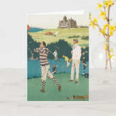 Golfing in de Club Kaart (Gele Bloem)